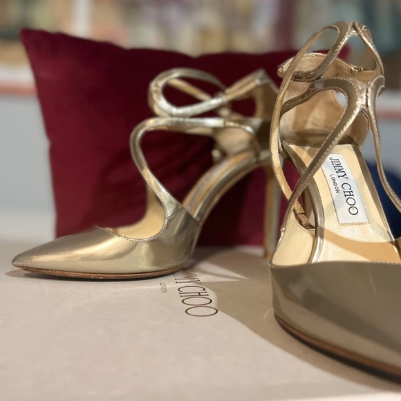 Jimmy Choo Shoes - Jimmy choo 37 gold